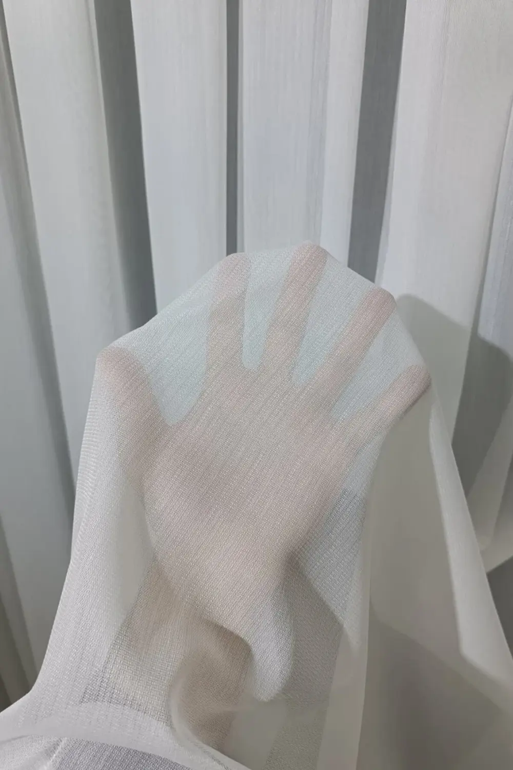 Bambu Tül Perde (1/2,5 Normal Pile) Ağır Gramajlı Kırışmaz Ütü İs