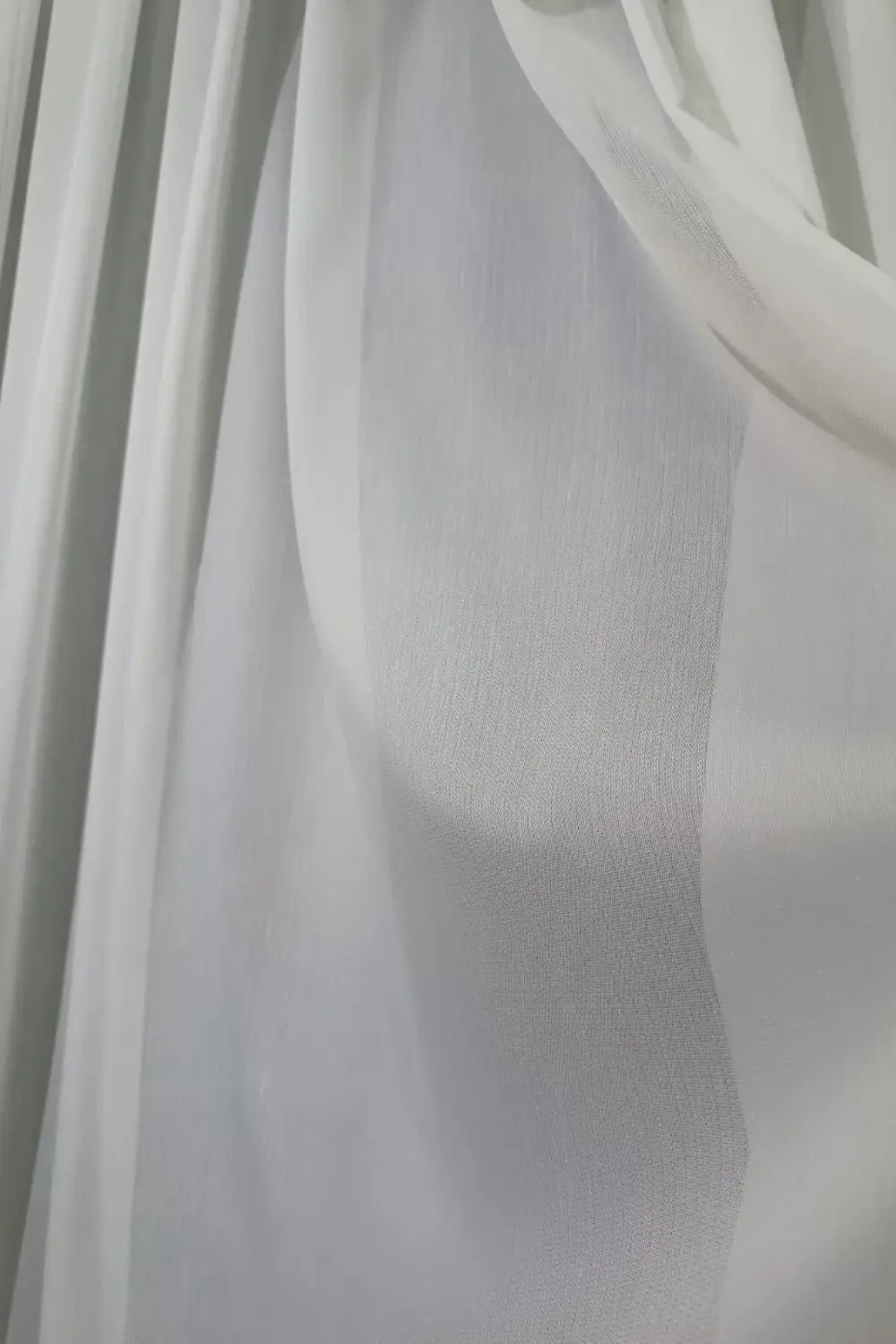 Bambu Tül Perde (1/2,5 Normal Pile) Ağır Gramajlı Kırışmaz Ütü İs