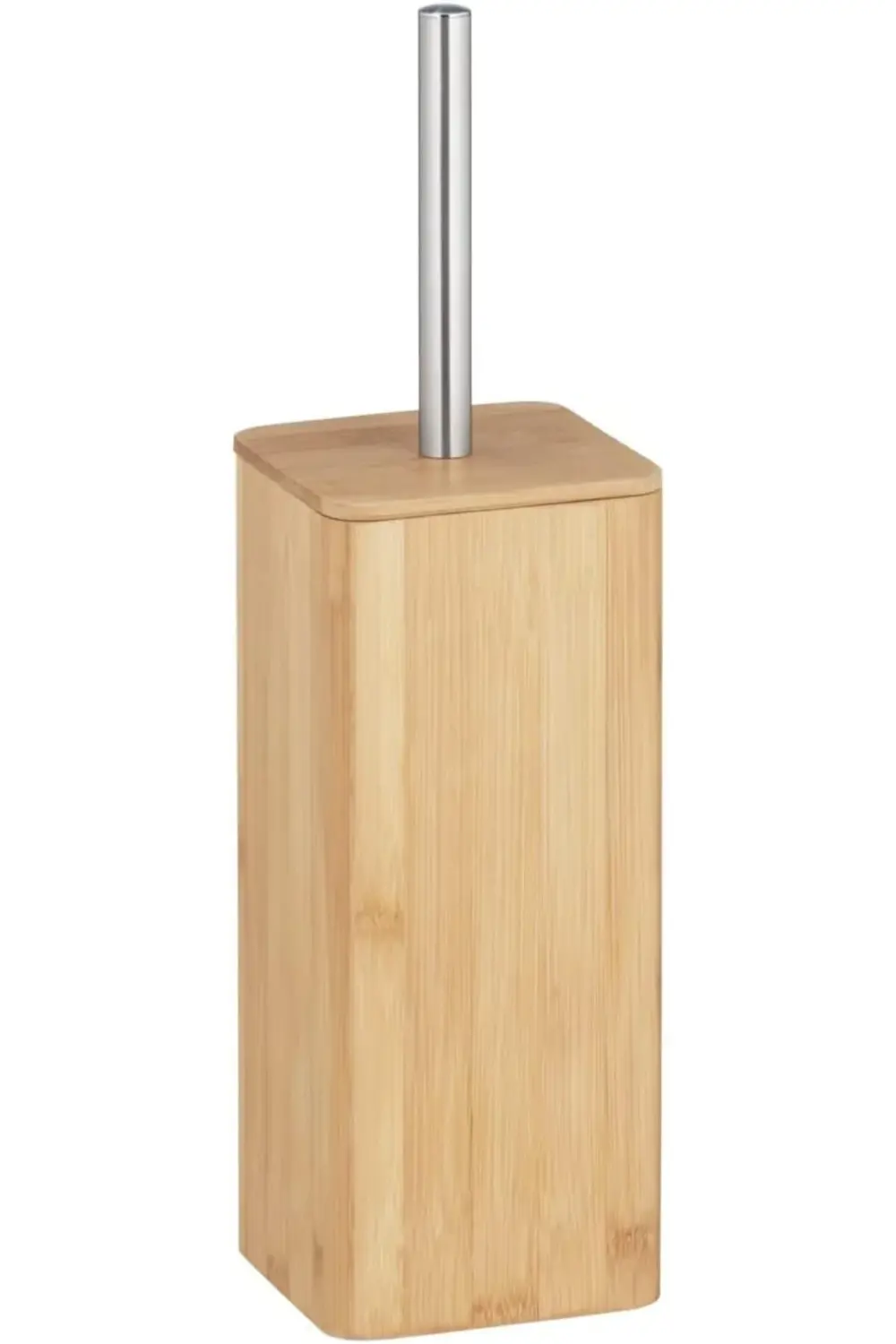 Bambu Tuvalet Fırçası Tutucu, Metal, Ahşap, 37,5 x 11 x 11 118472