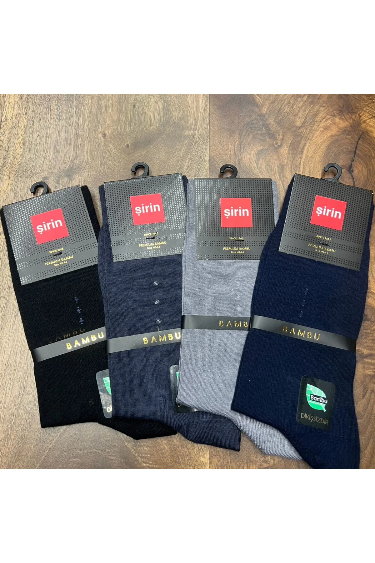 BAMBU YAZLIK ERKEK ÇORAP (12 ADET) 40-44