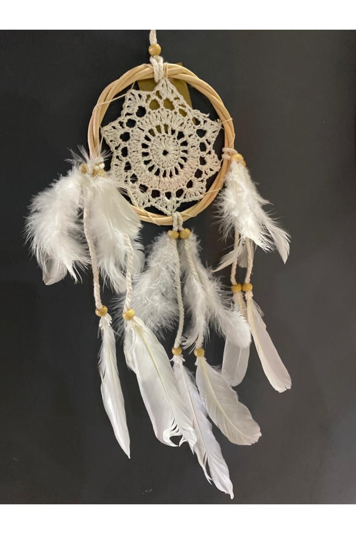 Elif Aksesuar Bambulu Dream Catcher Düş Kapanı 12X45cm