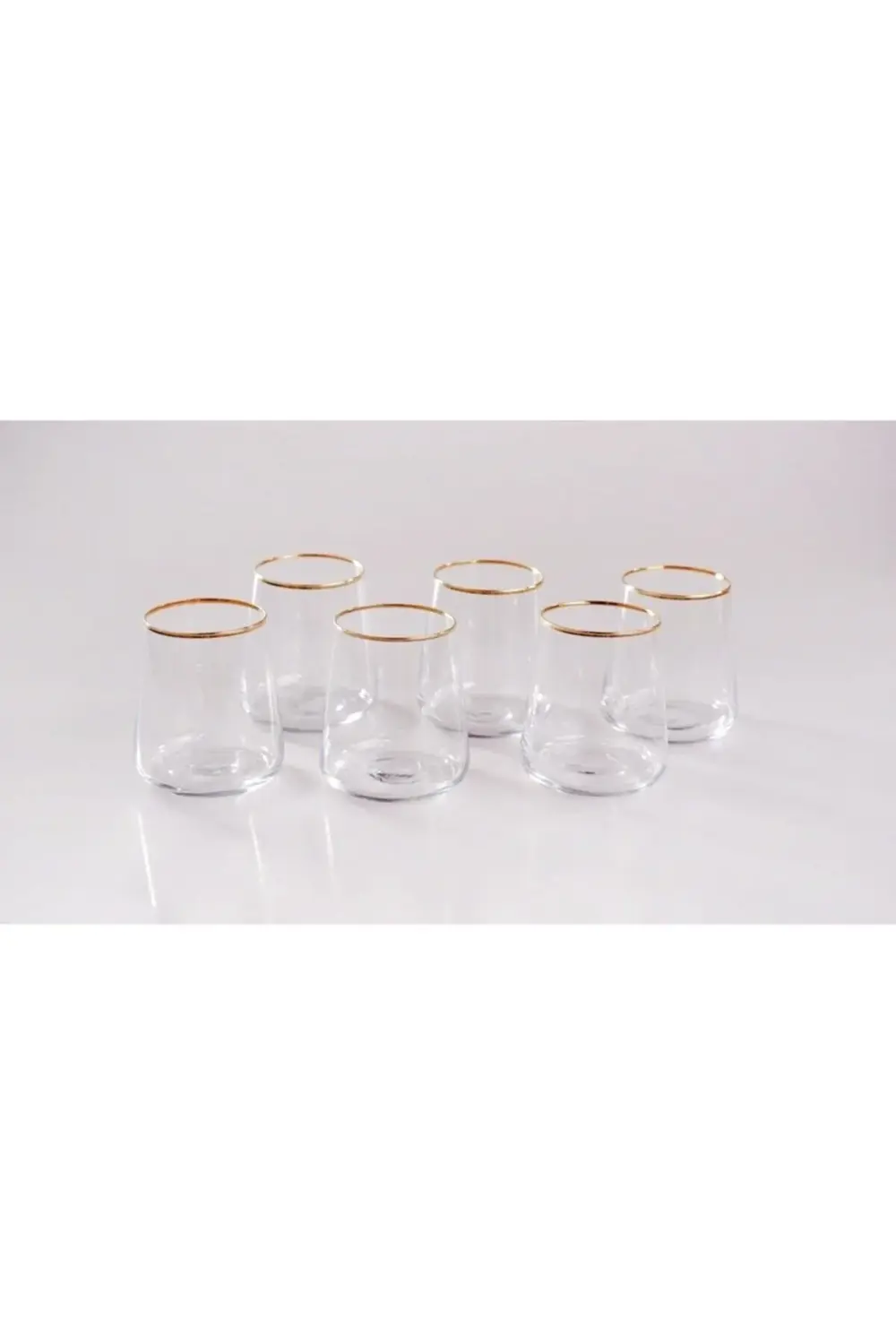 Bambum Stella Plus 6lı Meşrubat Bardağı Altın Yaldız