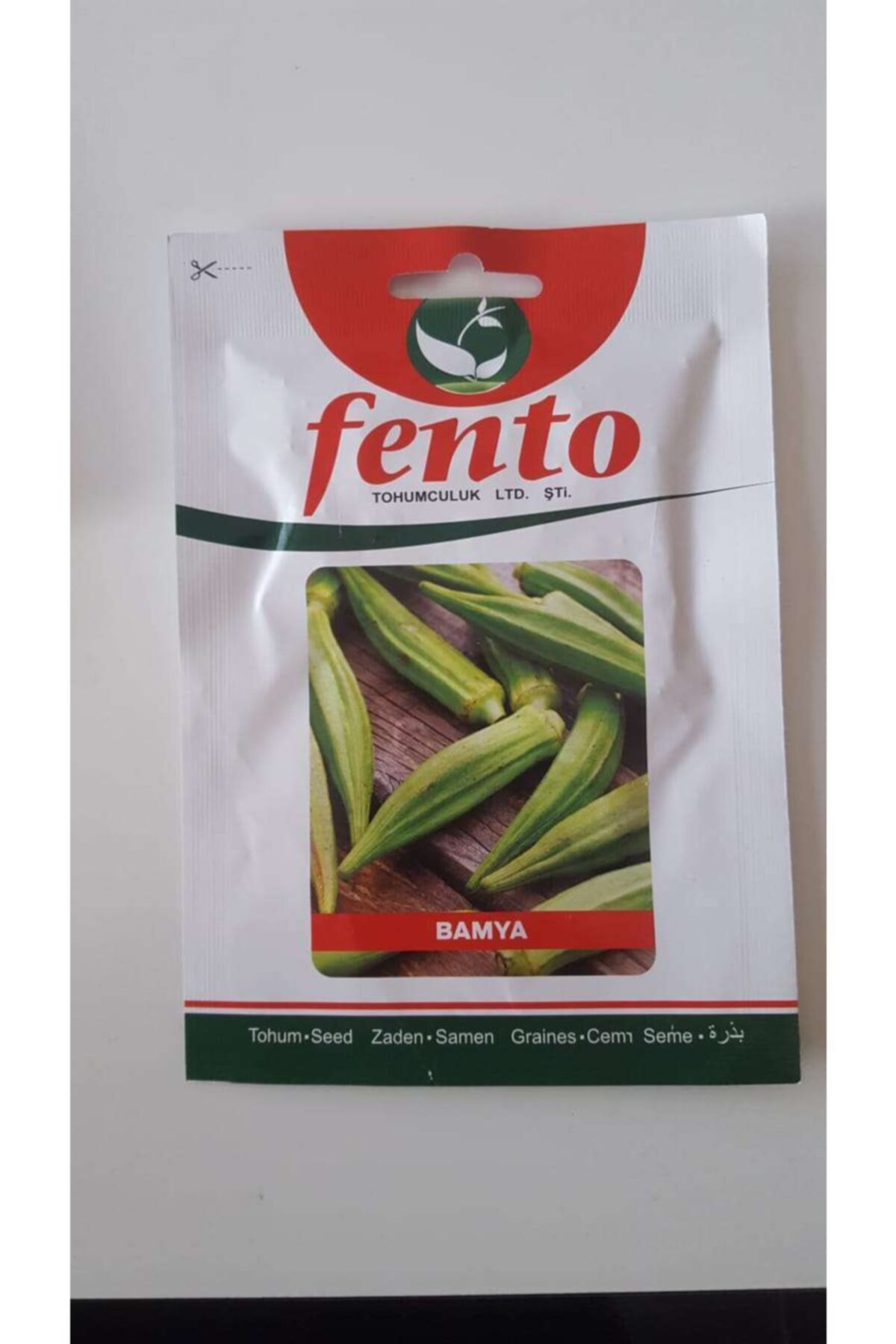Bamya Tohumu 1 Paket %100 Yüksek Verimlidir.
