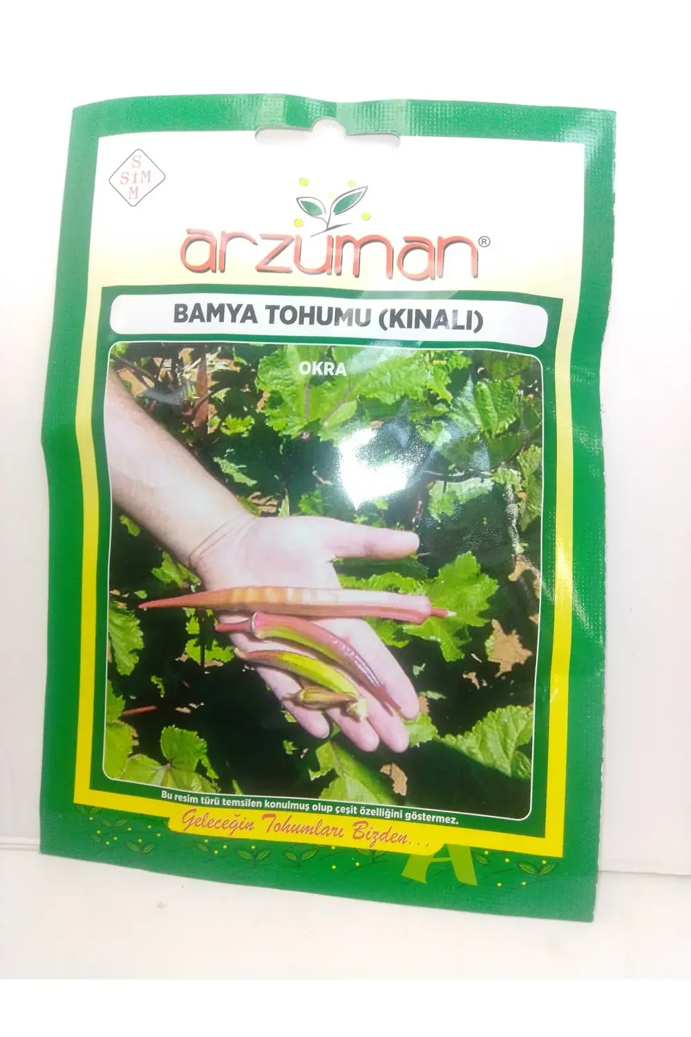 Bamya Tohumu (Kınalı)