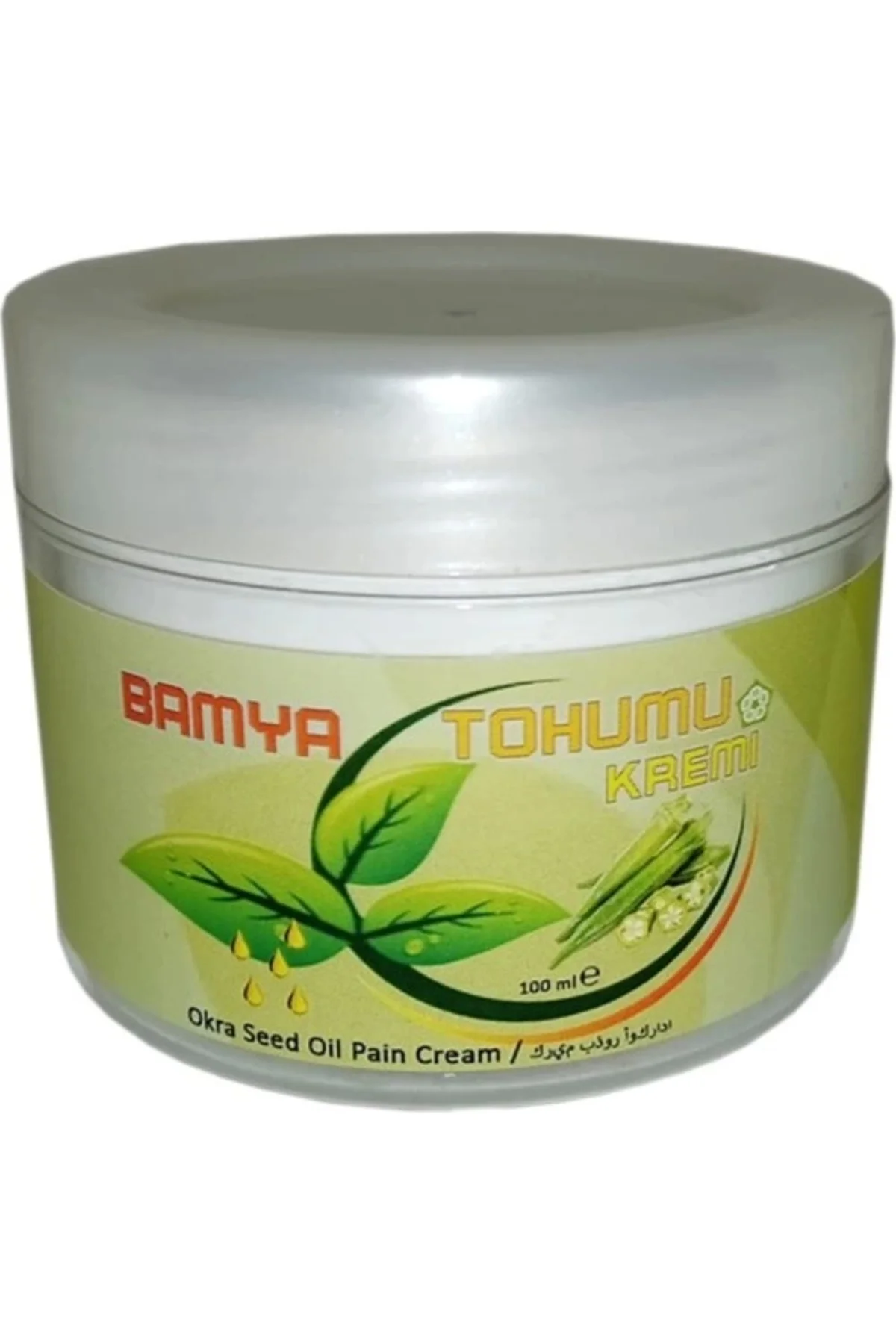Bamya Tohumu Kremi – Rahatlatıcı & Besleyici Cilt Bakımı 100 ml