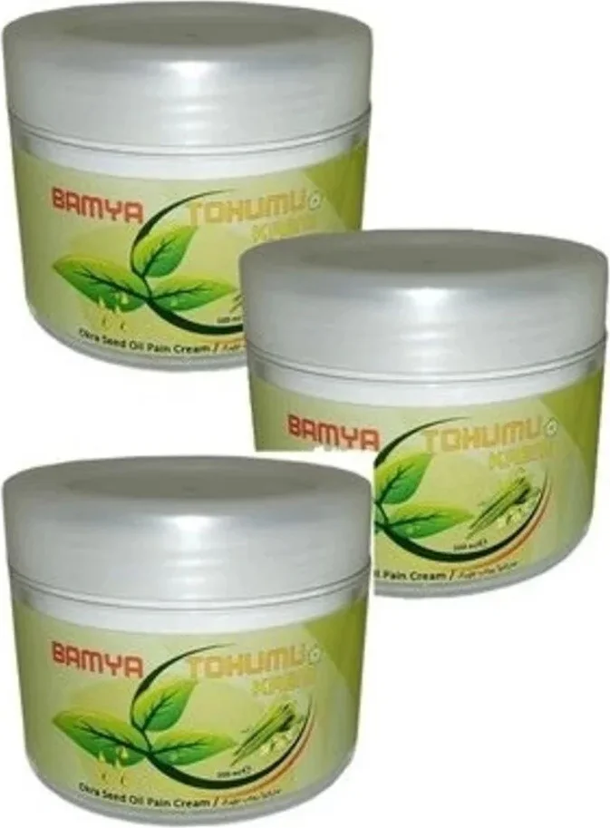 Bamya Tohumu Masaj Kremi 100 ml x 3 - Doğal Cilt Bakımı ve Rahatlama Fiyatı, Yorumları ve Özellikleri