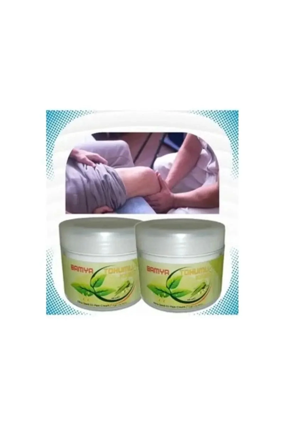Bamya Tohumu Rahatlatıcı Masaj Bakım Krem 100 ml X 3 ADET - Görsel 2