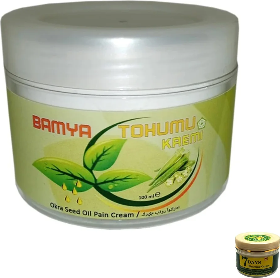 Bamya Tohumu Sliming Kremi - Vücut Sızıları İçin 100 ml Fiyatı, Yorumları ve Özellikleri