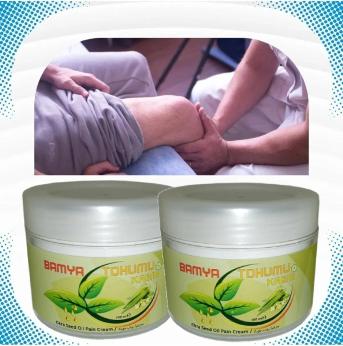 Bamya Tohumu Yağı Masaj Kremi 100 ml - Kas ve Eklemler İçin Doğal Masaj Kremi Fiyatı, Yorumları ve Özellikleri