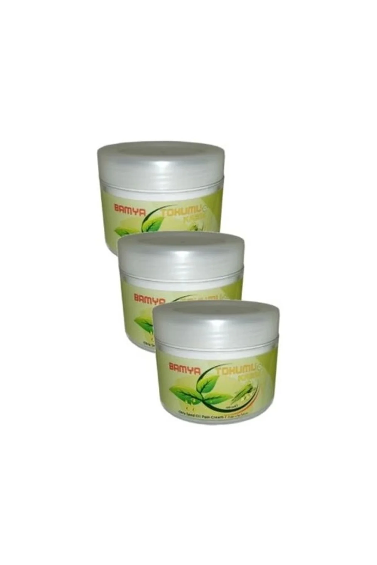 Bamya Tohumu Yağlı Bakım ve Mesaj Kremi 100 ml x 3 Adet - Cilt Bakımı