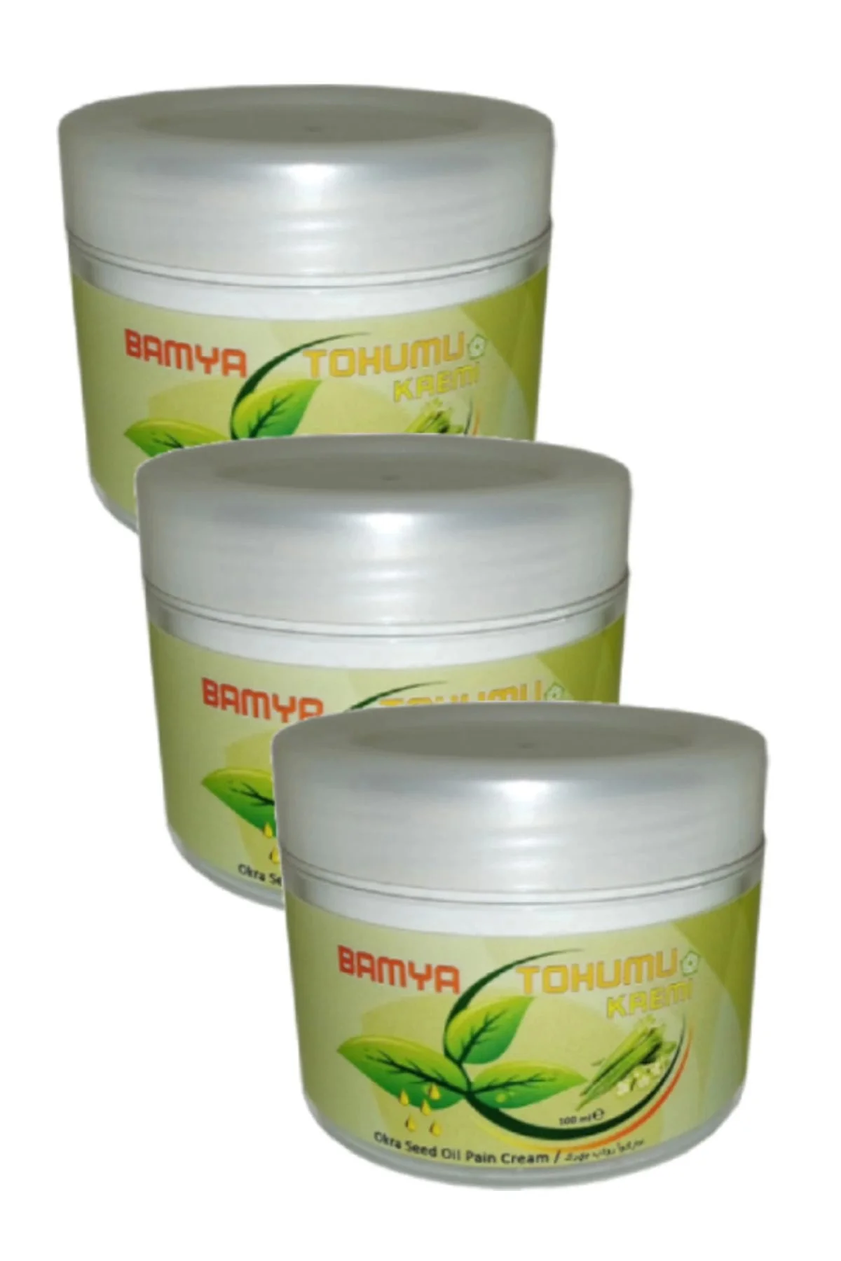 Bamya Tohumu Yağlı Rahatlatıcı Mesaj Kremi 100 ml X 3 ADET Bamya Tohumu Yağlı Rahatlatıcı Mesaj Kremi 100 ml X 3 ADET