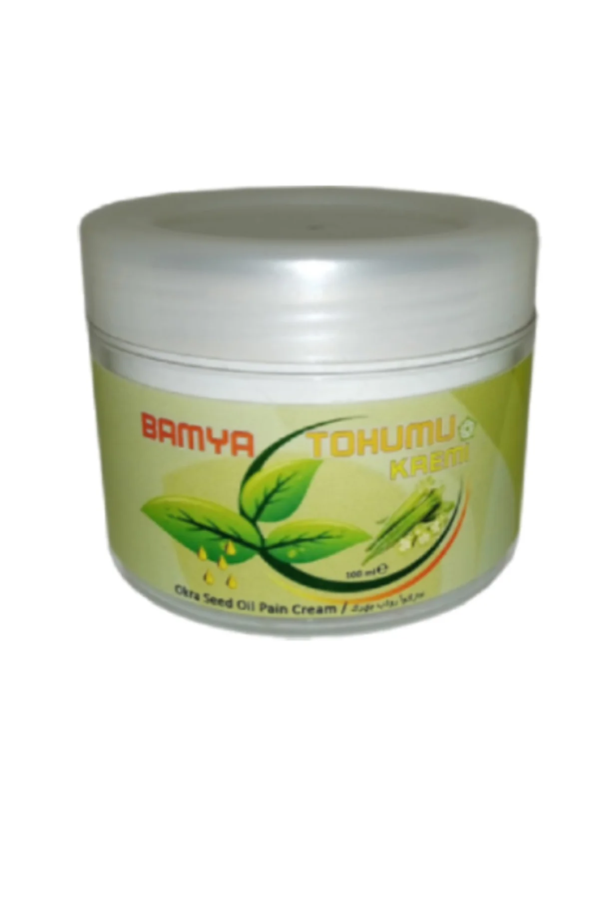 Bamya Tohumu Yağlı Rahatlatıcı Mesaj Kremi 100 ml - Cilt Bakımı ve Masaj İçin
