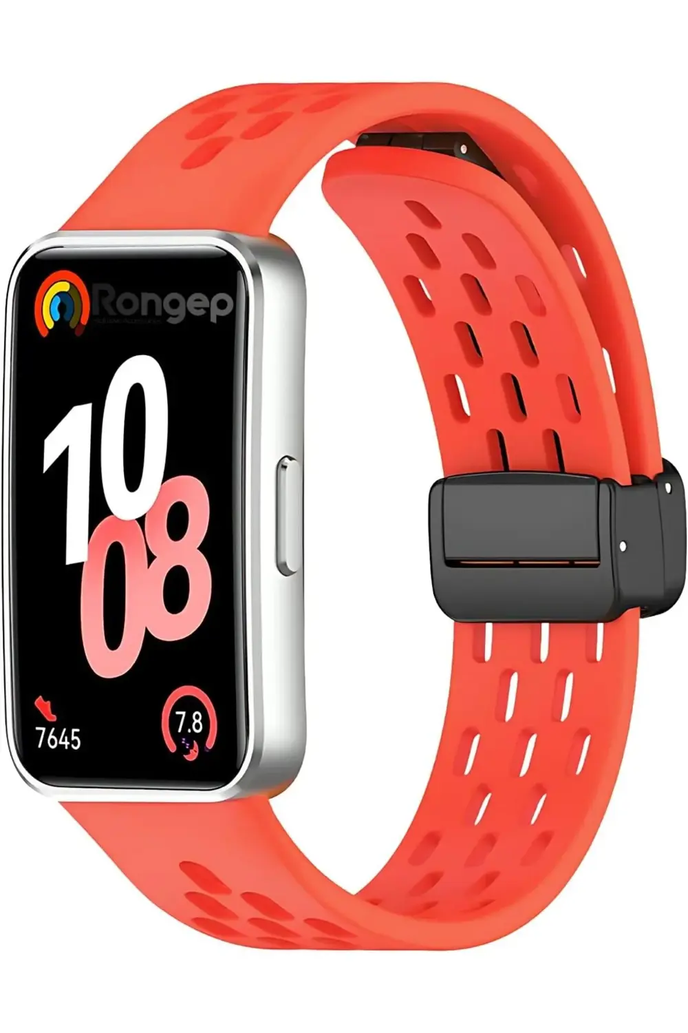 Band 10-9-8 ile Uyumlu Delikli Tasarım Air Loop Silikon Kordon Ma