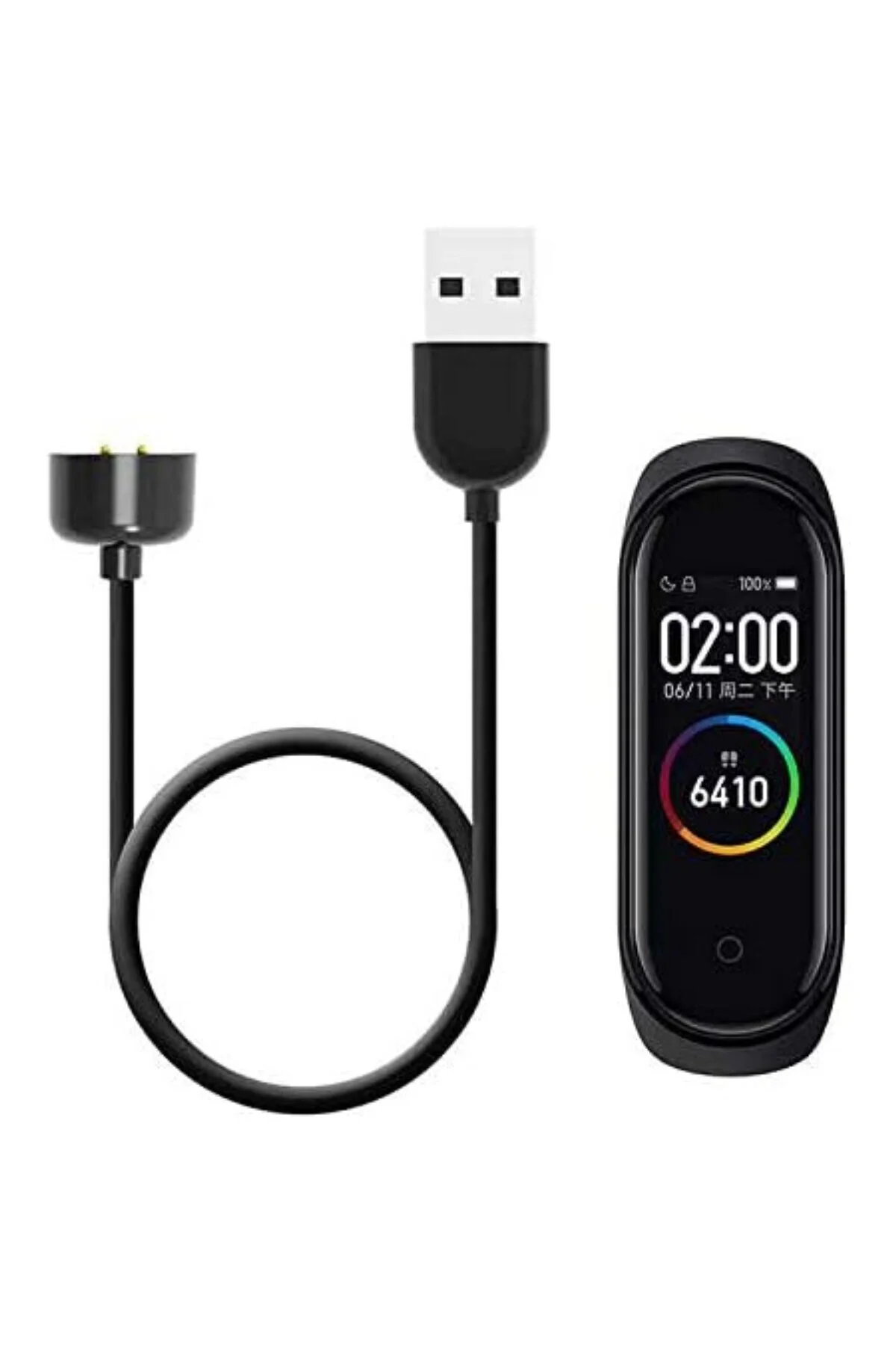 Band 5/6 Usb Şarj Kablosu Aleti Siyah