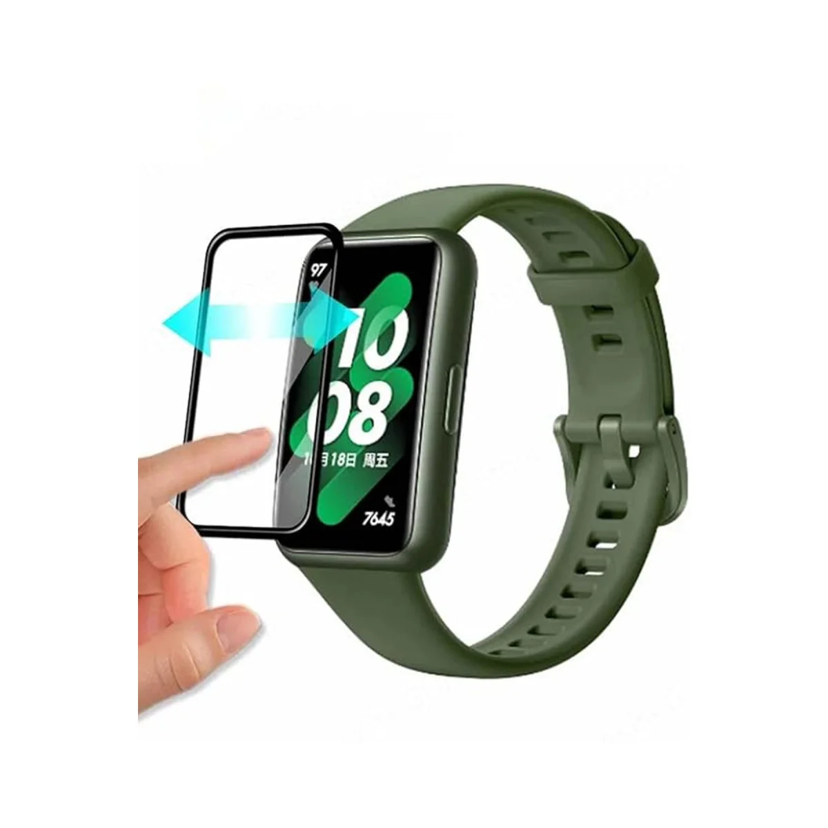 Band 6 Polymer Nano Ekran Koruyucu - Ultra Şeffaf, 9H Kırılmaz ve Kırılganlığa Karşı Güçlü Koruma