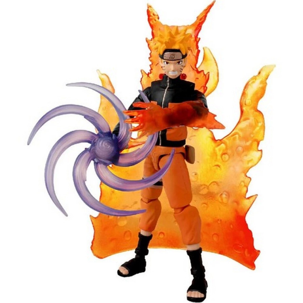 Bandai Naruto Anime Heroes Naruto Uzumaki Figür ve Aksesuar Seti 