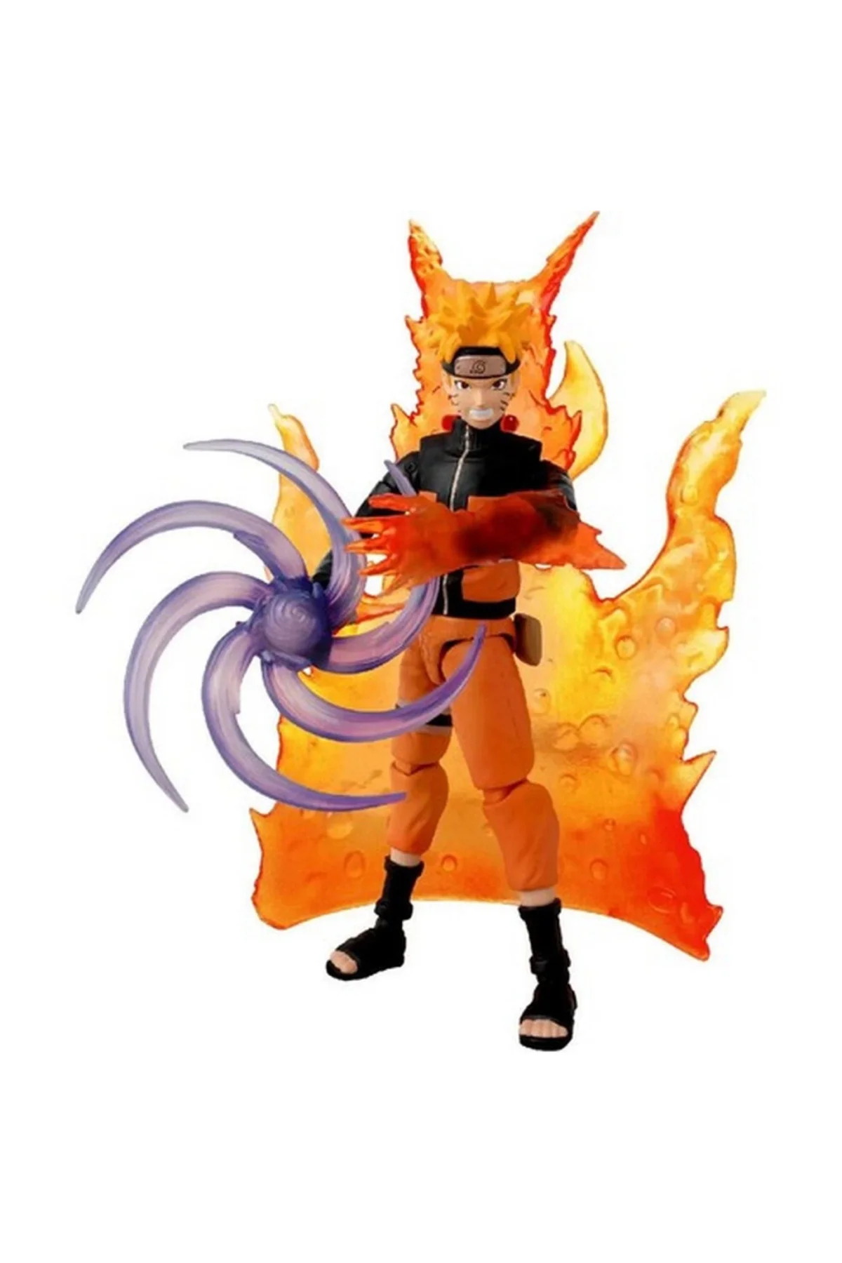 Bandai Naruto Anime Heroes Naruto Uzumaki Figür ve ANessiWorldesuar Seti 16 cm