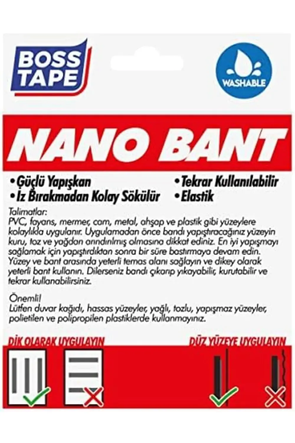Bant Şeffaf Çift Taraflı 19 mm x 3 mt 1178227