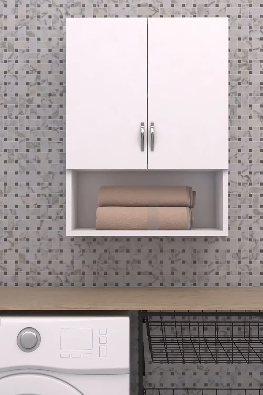 Banyo Dolabı, Makina Üstü Dolap, Havlu Dolabı, Çamaşır Dolabı, Ka