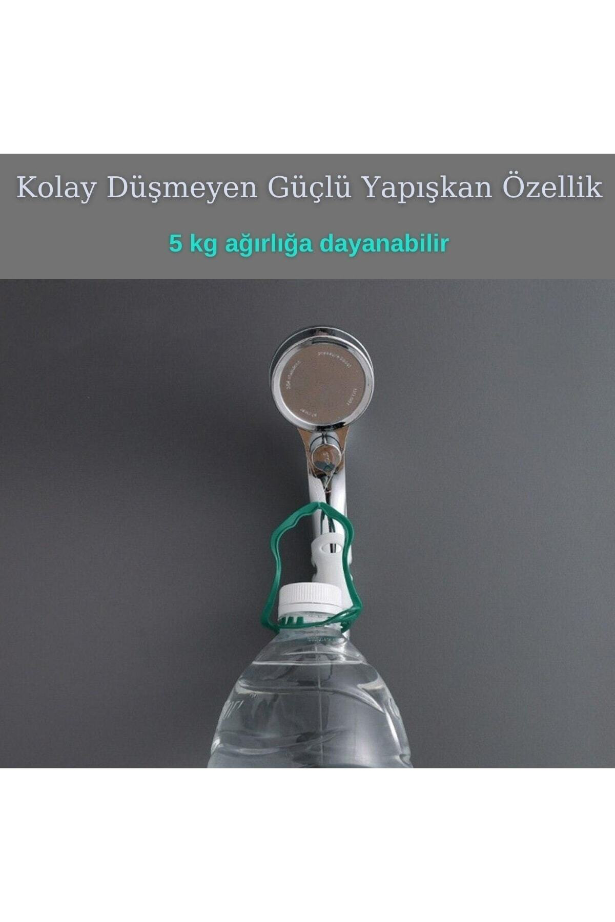 Banyo Duş Başlığı Tutucu Silikon Güçlü Vantuz Vakum Aparatı
