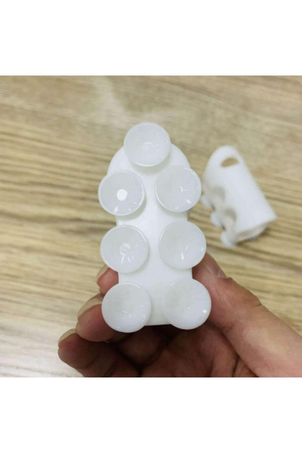 Banyo Duş Başlığı Tutucu Silikon Güçlü Vantuz Vakum Aparatı
