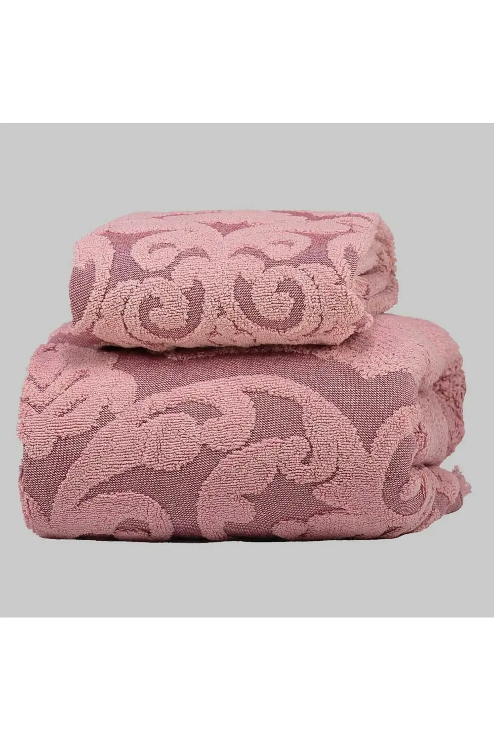 Banyo Havlu 90*150 Cm Tomris Pembe