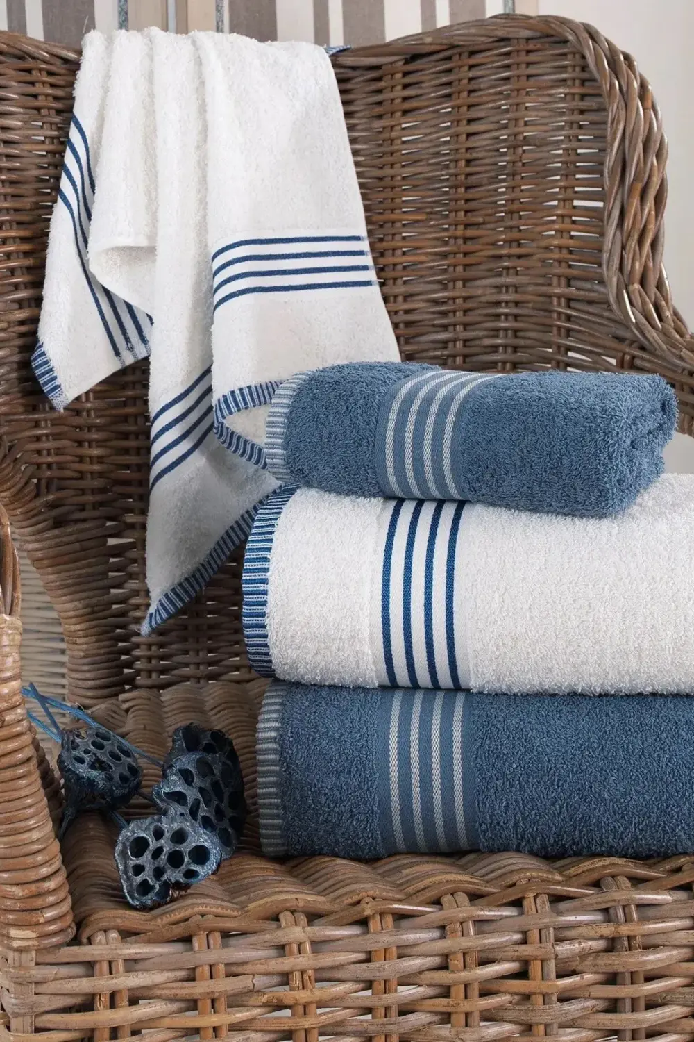 Banyo Havlu Seti- Hamam Seti-Banyo Havlusu ve Saç Havlusu Seti (