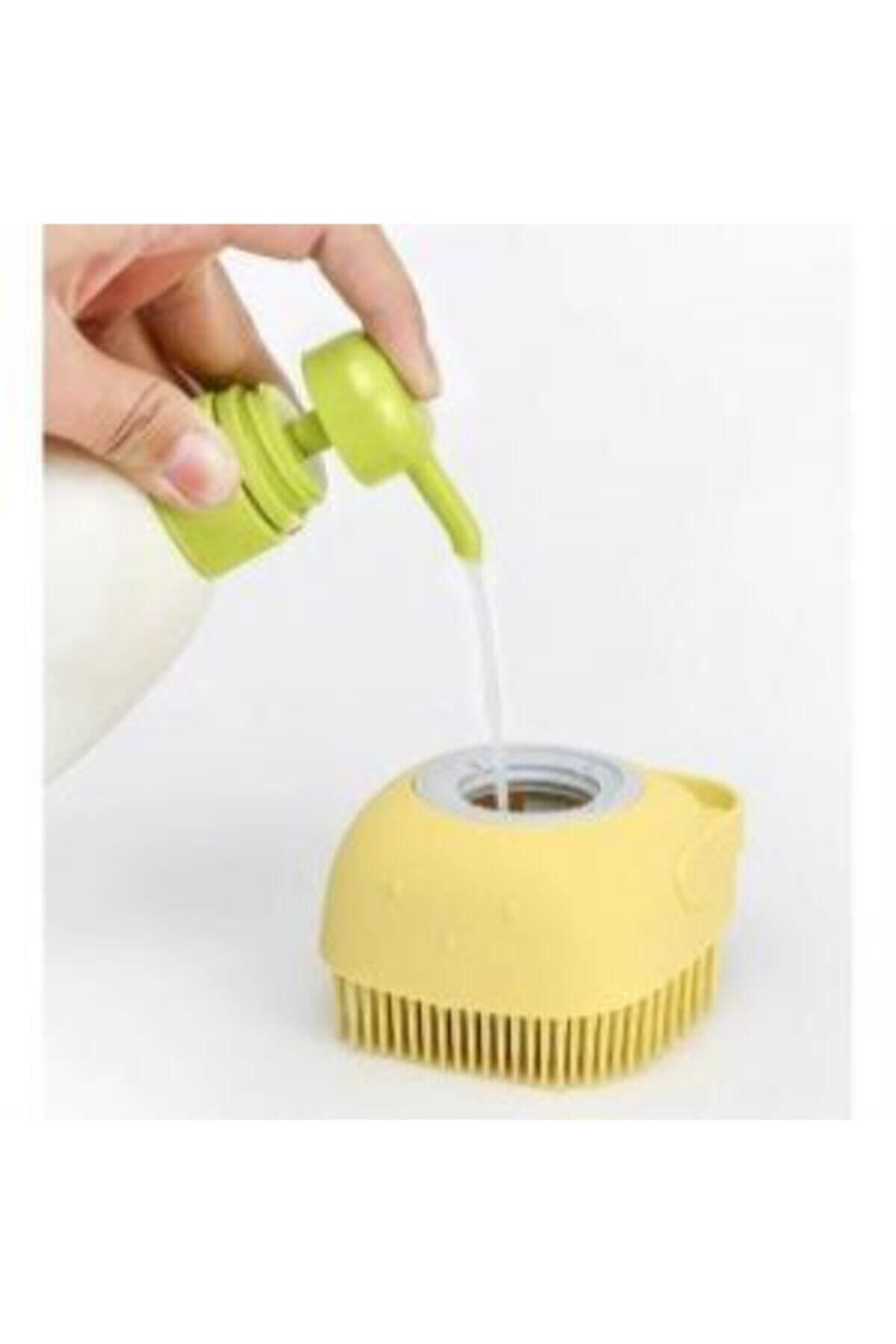 Banyo Kesesi Sırt Kesesi Silikon Kese Lif Hazneli