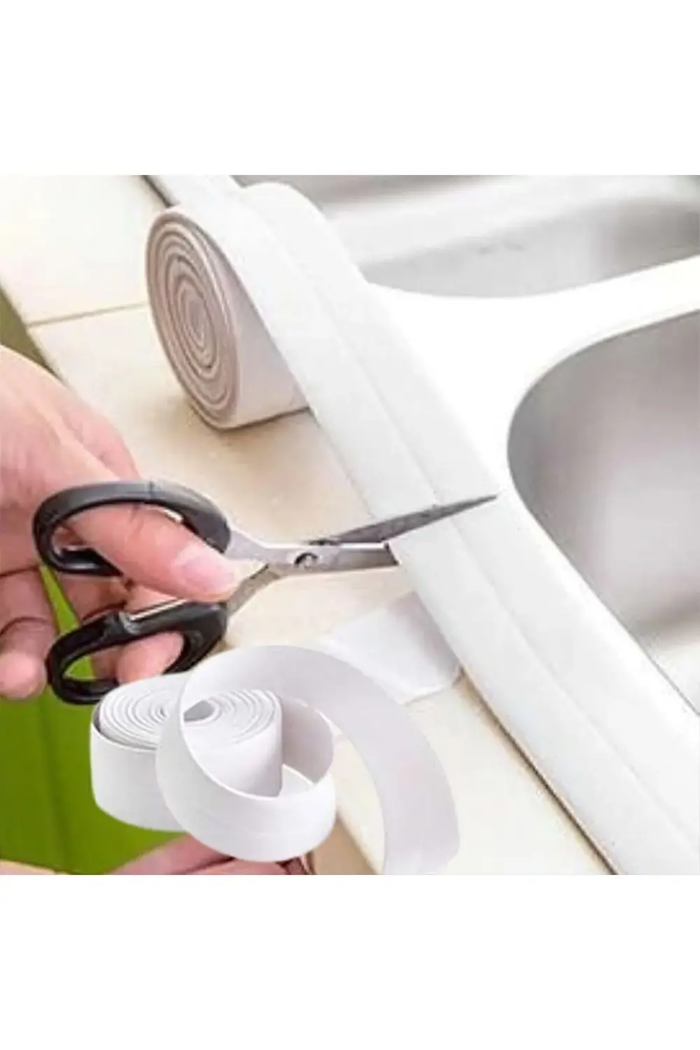 Banyo Küvet Lavabo Sızdırmaz Izolasyon Bant Beyaz
