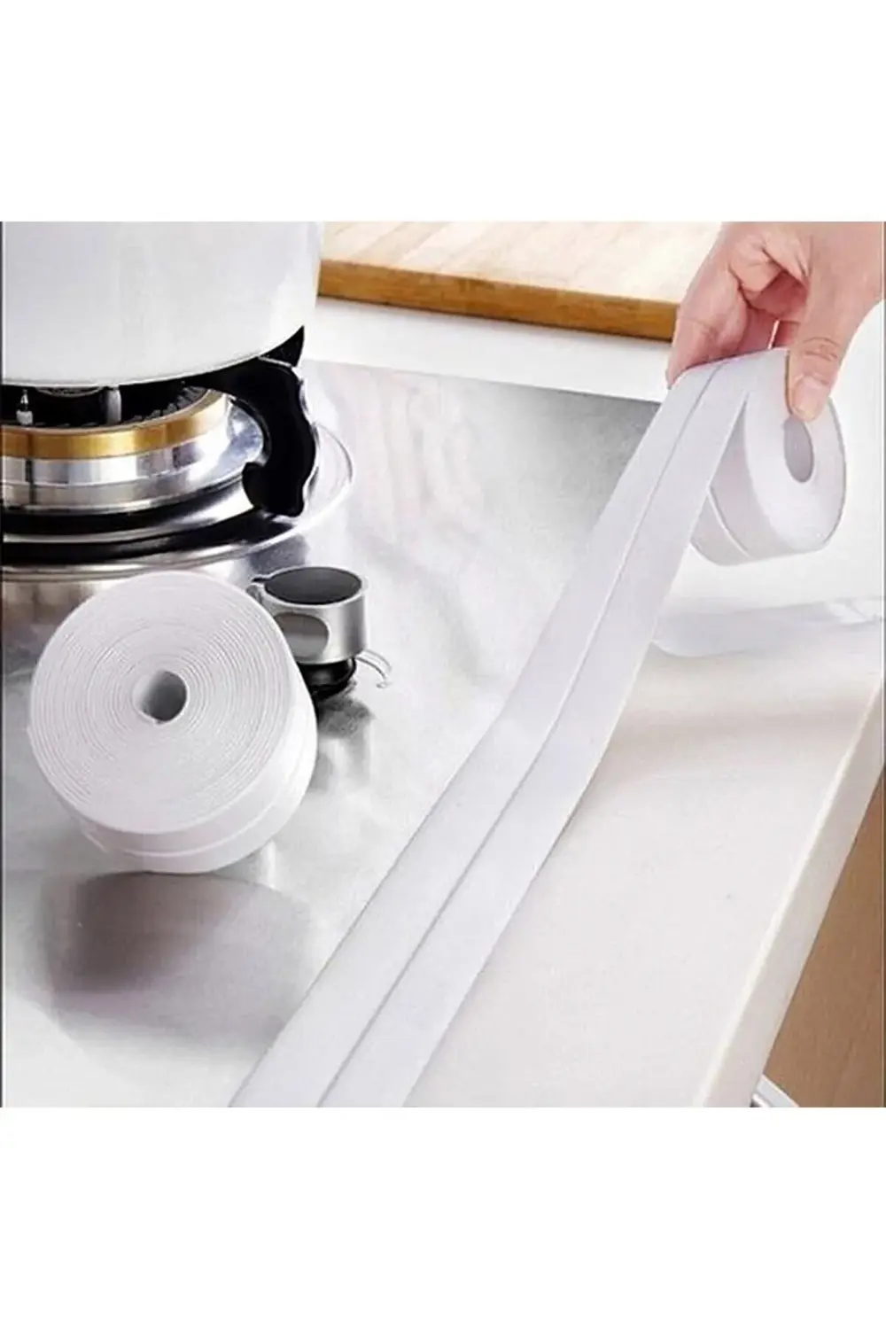 Banyo Küvet Lavabo Sızdırmaz Izolasyon Bant Beyaz