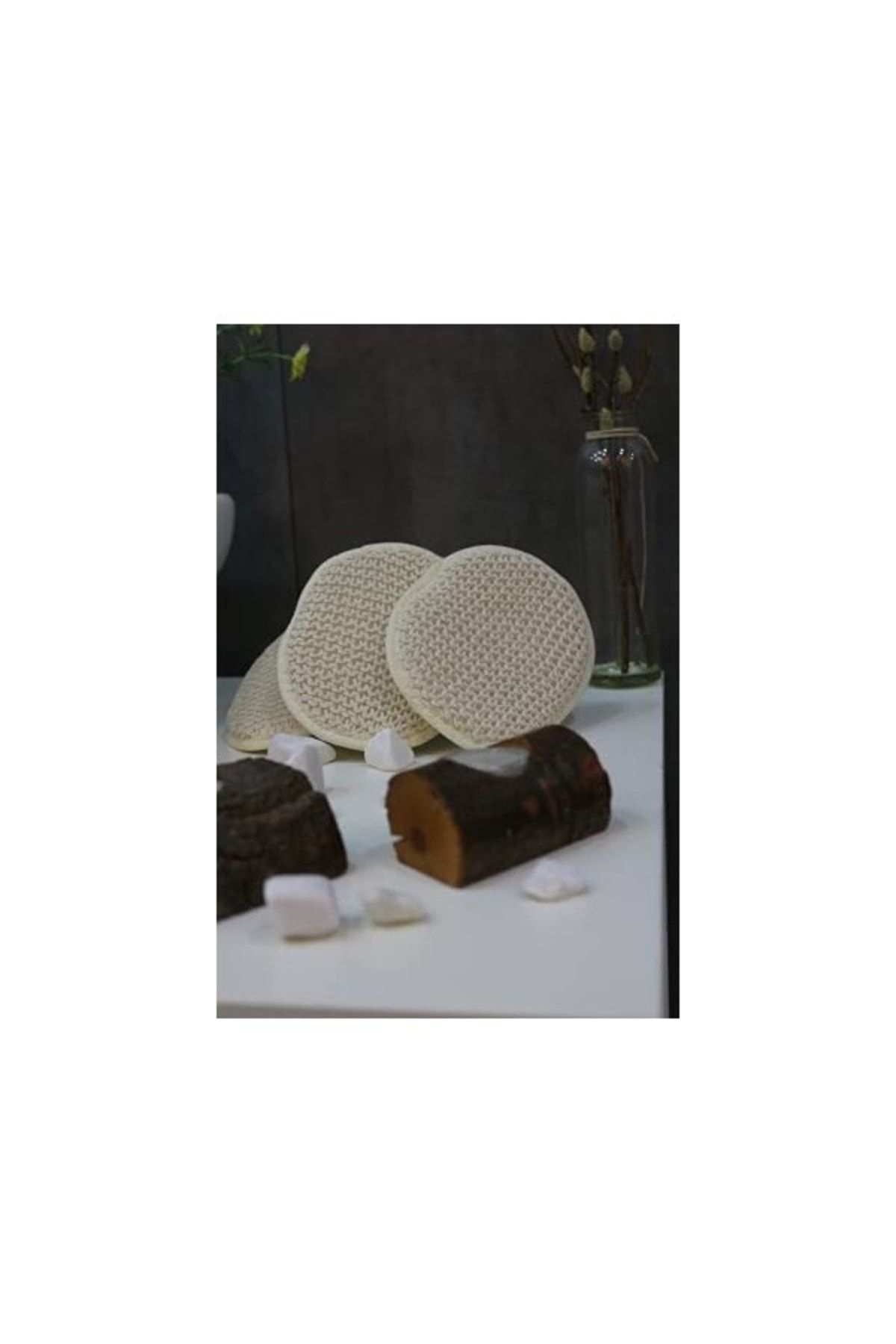 Trendmilano Banyo Lifi 2'Li Vücut Ve Yüz Lifi El Geçmeli Lastikli