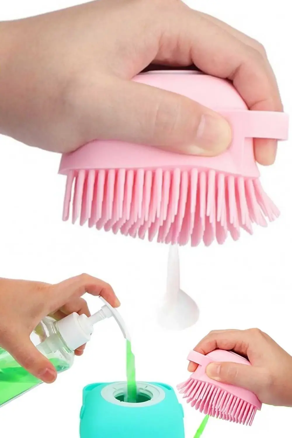 Banyo Lifi Banyo Kesesi Sırt Kesesi Silikon Kese Lif Hazneli