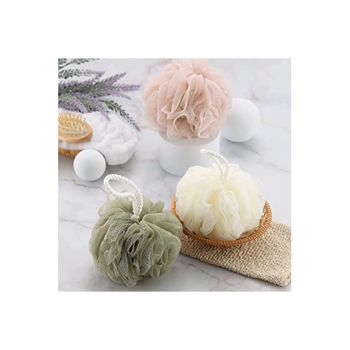 Banyo Lifi Yumuşak Top Lif Naturel Ponpon Banyo Lifi 35 Gr Yumuşa