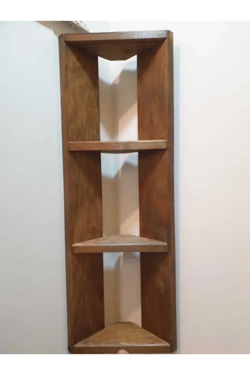 Banyo Şampuanlık Ahşap Raf