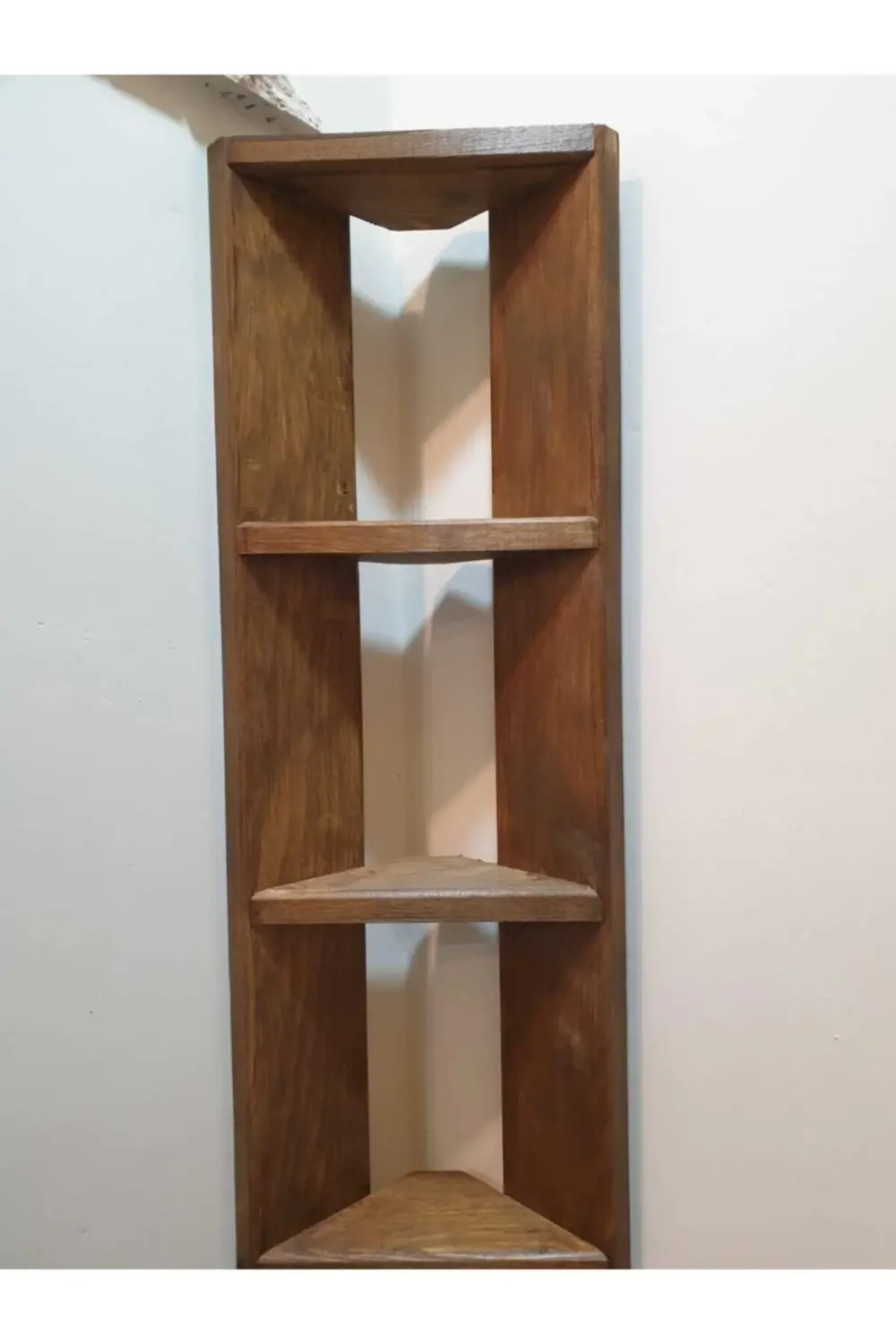 Banyo Şampuanlık Ahşap Raf