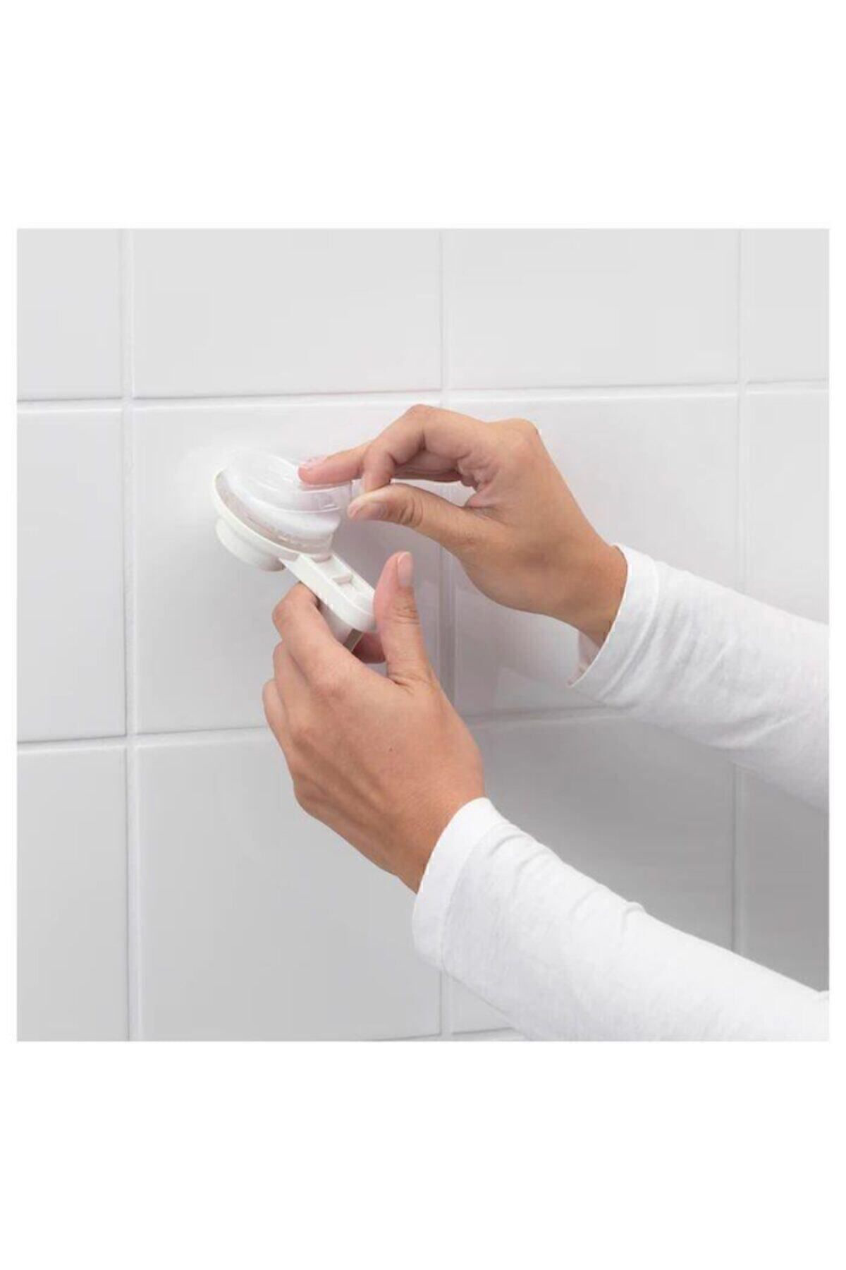 İkea Banyo Tuvalet Kağitliği Vantuzlu 15 Cm Alet Gerekmeden Kolayca Mo