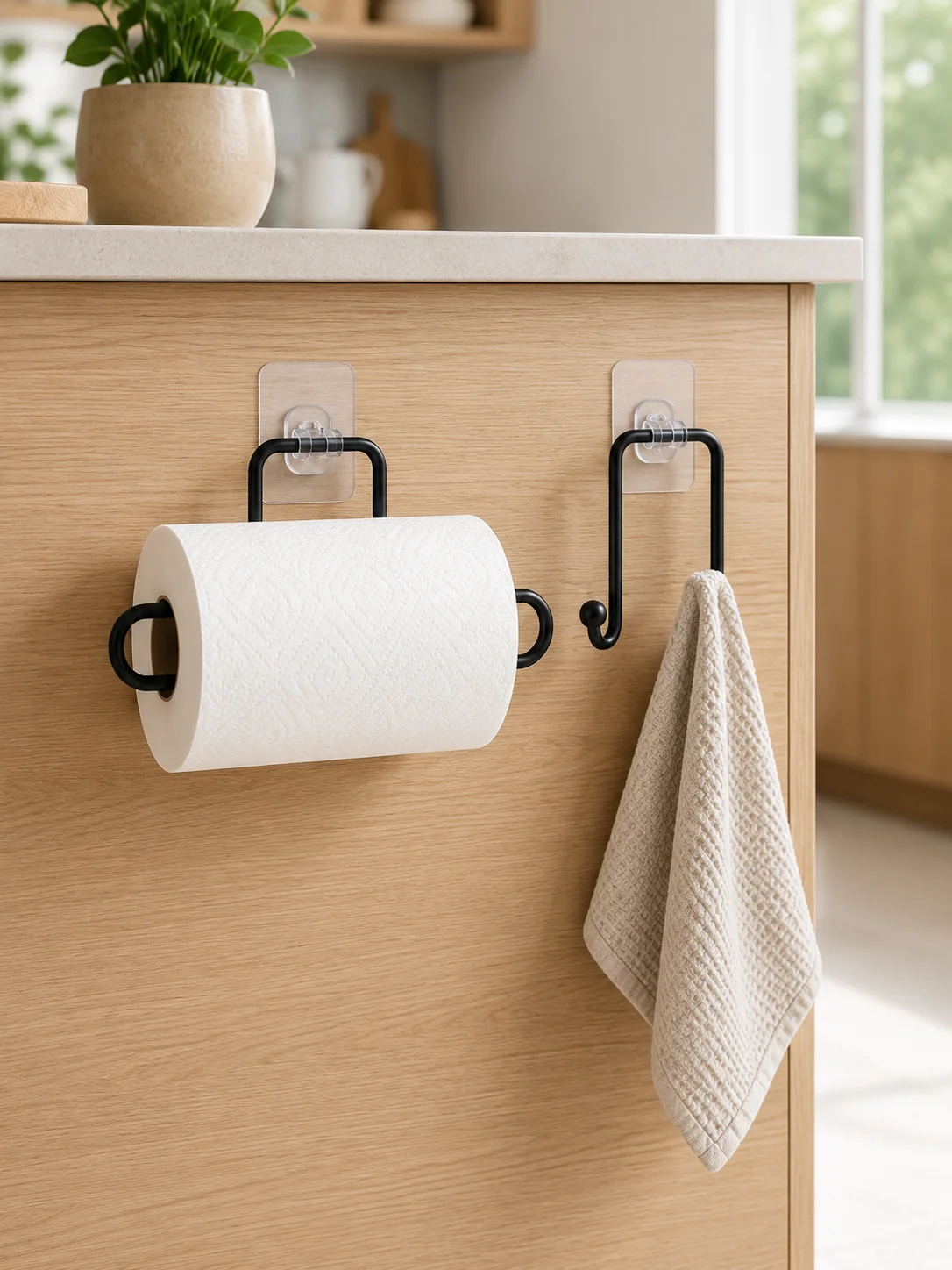 Banyo ve Mutfak İçin Yapışkanlı Havlu Askılığı ve Rulo Kağıt Tutucu Set Fiyatı, Yorumları ve Özellikleri