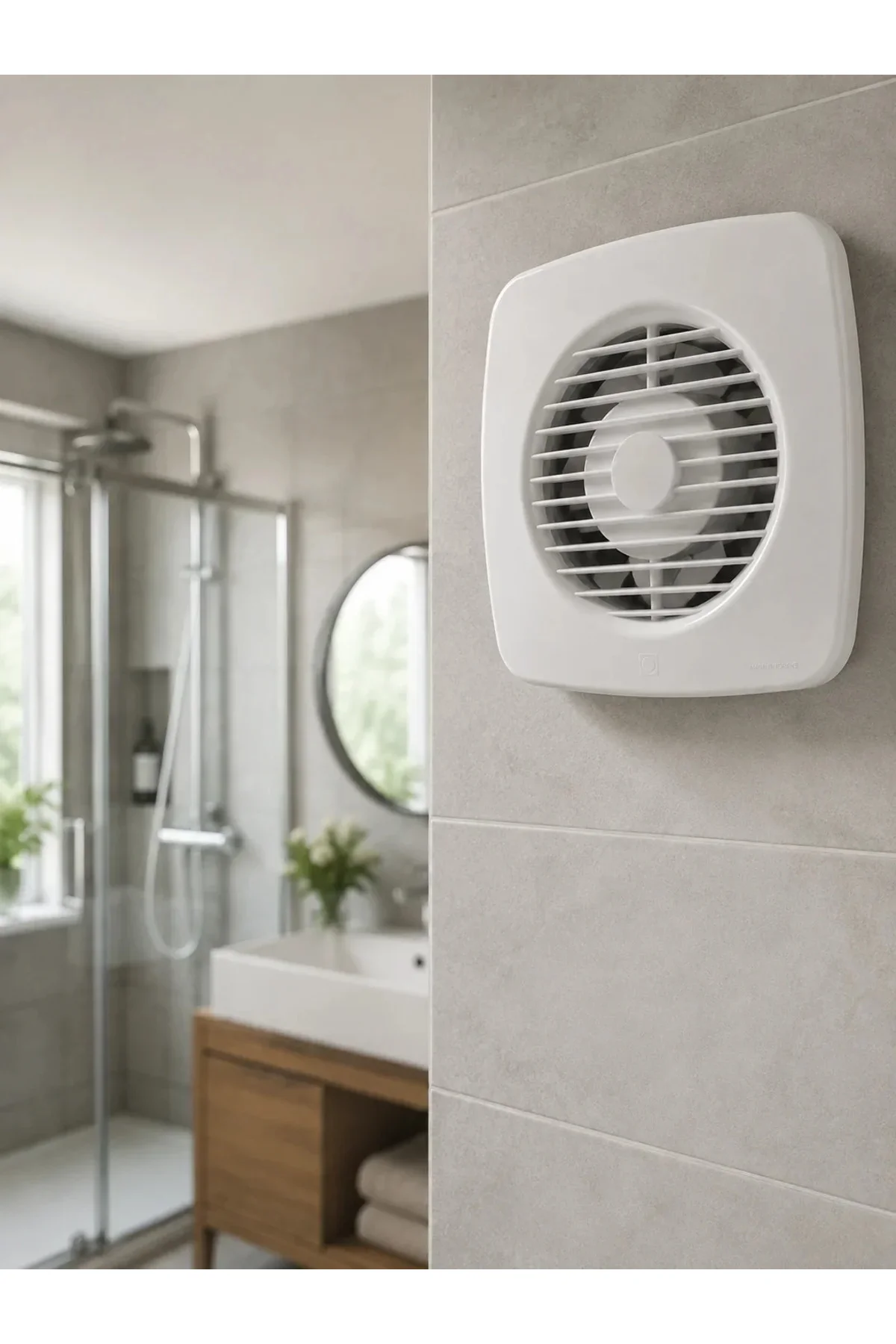 Banyo WC Mutfak Aspiratörü 16 W 120 mm Havalandırma ve Hava Tahliye Fanı