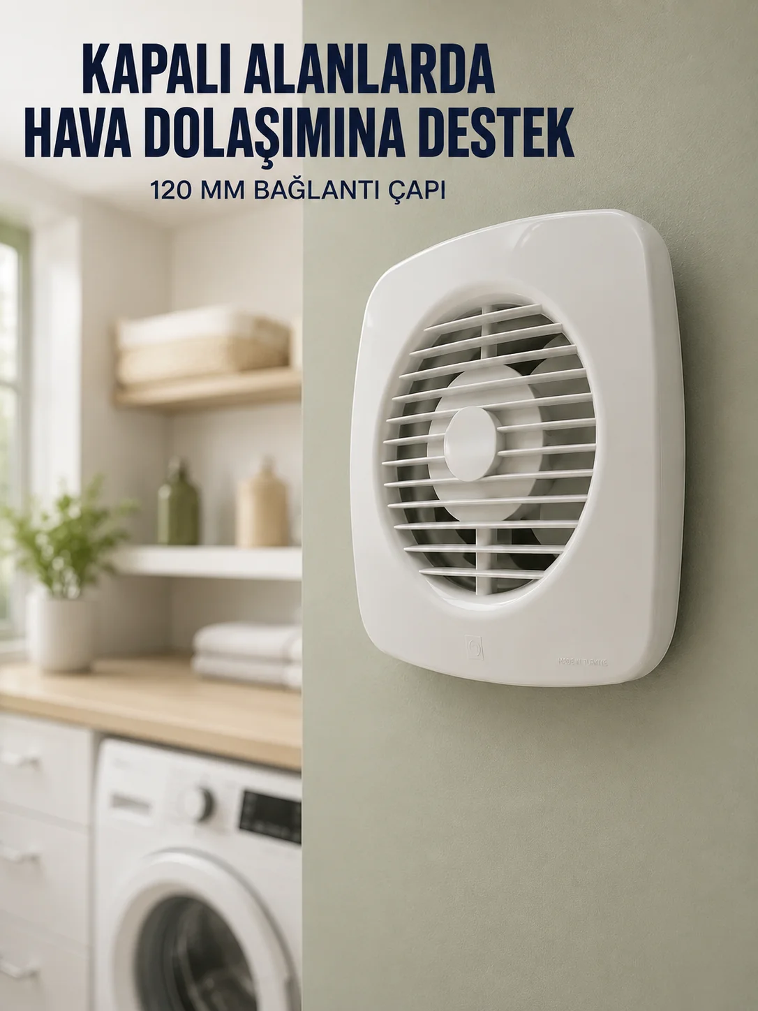 Banyo WC Mutfak Aspiratörü 16 W 120 mm Havalandırma ve Hava Tahliye Fanı Fiyatı, Yorumları ve Özellikleri