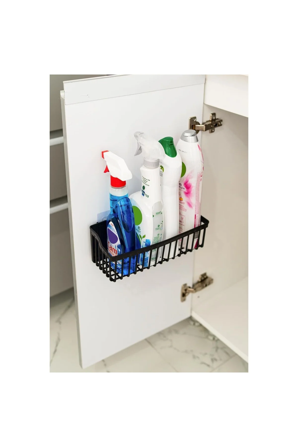 Banyor Yapışkanlı Banyo Rafı, 2'li Banyo Düzenleyici, Duş Rafı Or