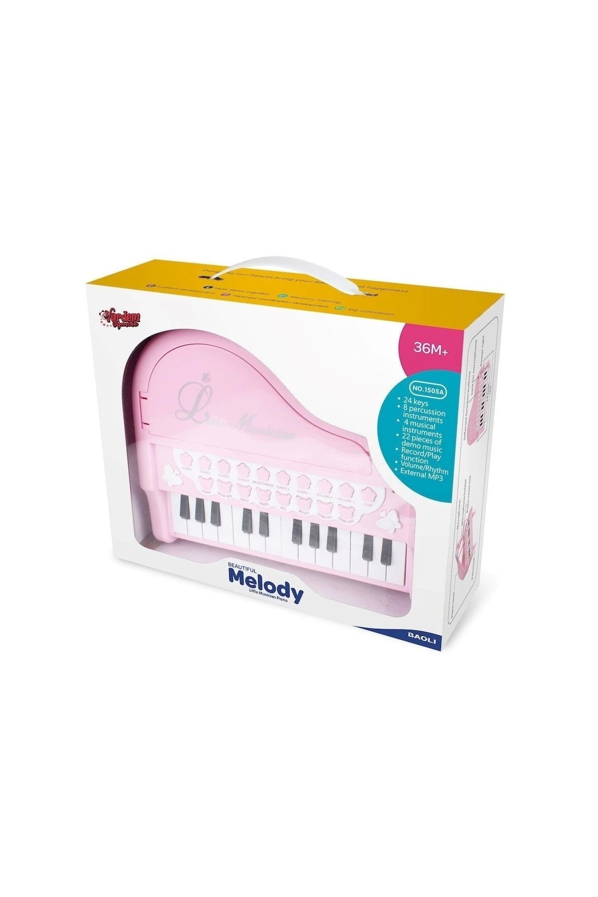 Vardem Oyuncak Bao-1505A 31 Tuşlu Mini Piano Mp3 -Vardem