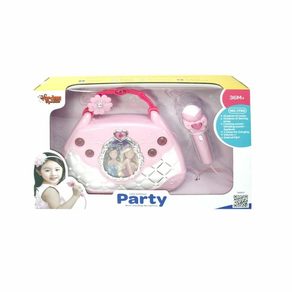 BAO-1706 Mikrofonlu Mp3 Çalar Parti Müzikleri El Çantası- BAO-1706 Mikrofonlu Mp3 Çalar Parti Müzikleri El Çantası-