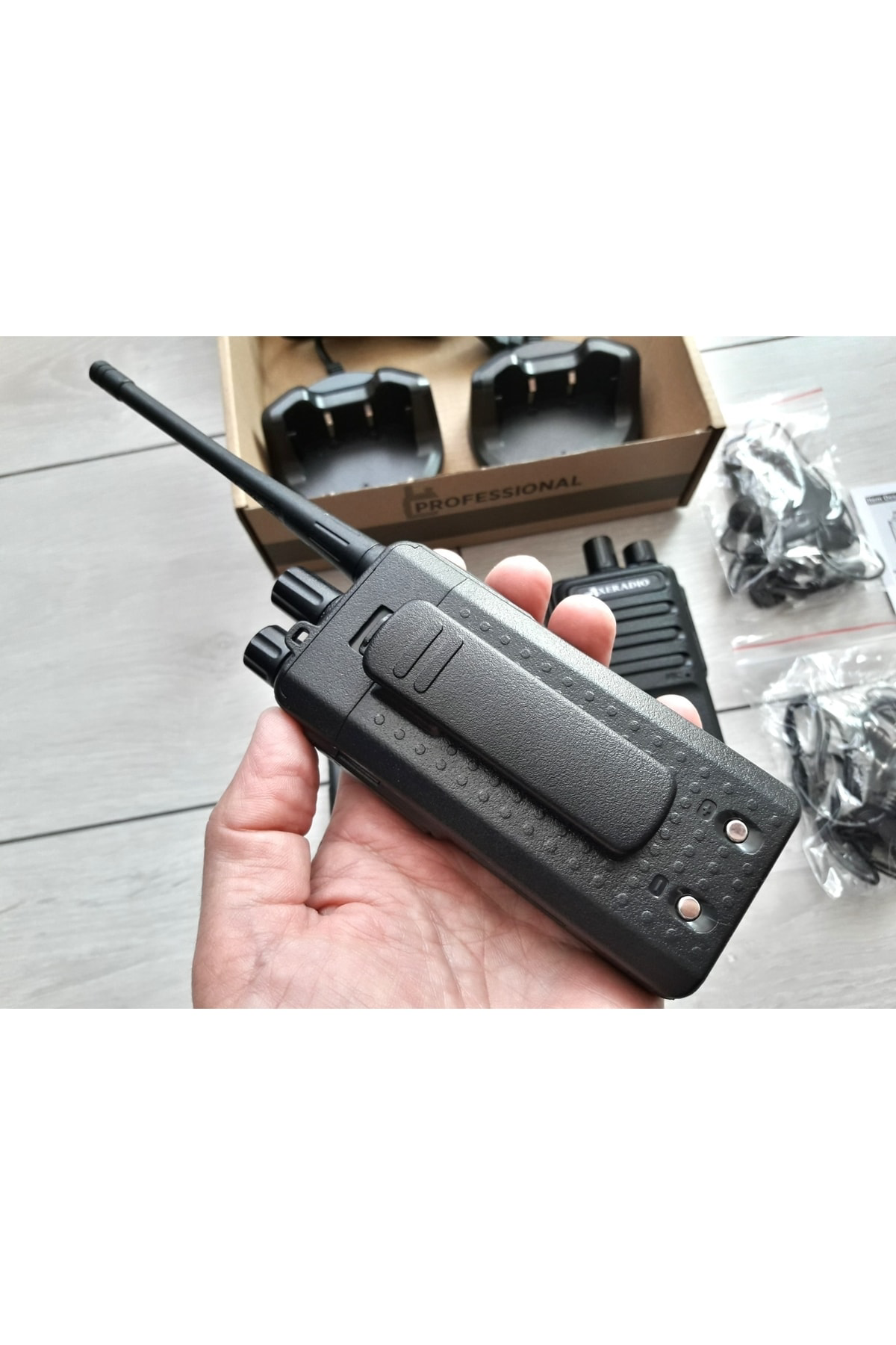 Baofeng Bf-f8 Uv-5re Plus Telsiz Kemer Klipsi Plastik Aparat