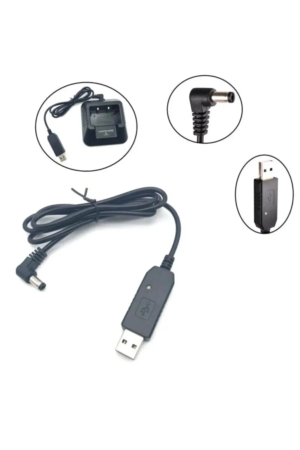 Baofeng Vb. Telsiz Usb Şarj Kablo. Telsizinizi Bilgisayardan, Pow