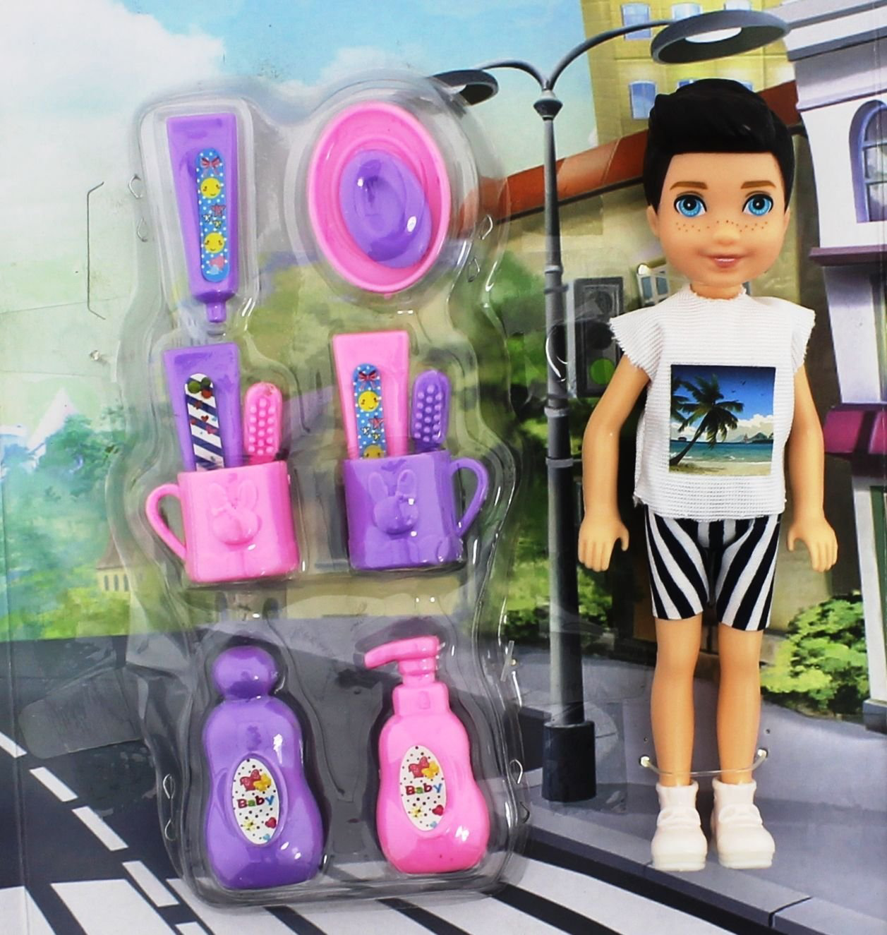 Baonier Erkek Bebek Kişisel Bakım Seti