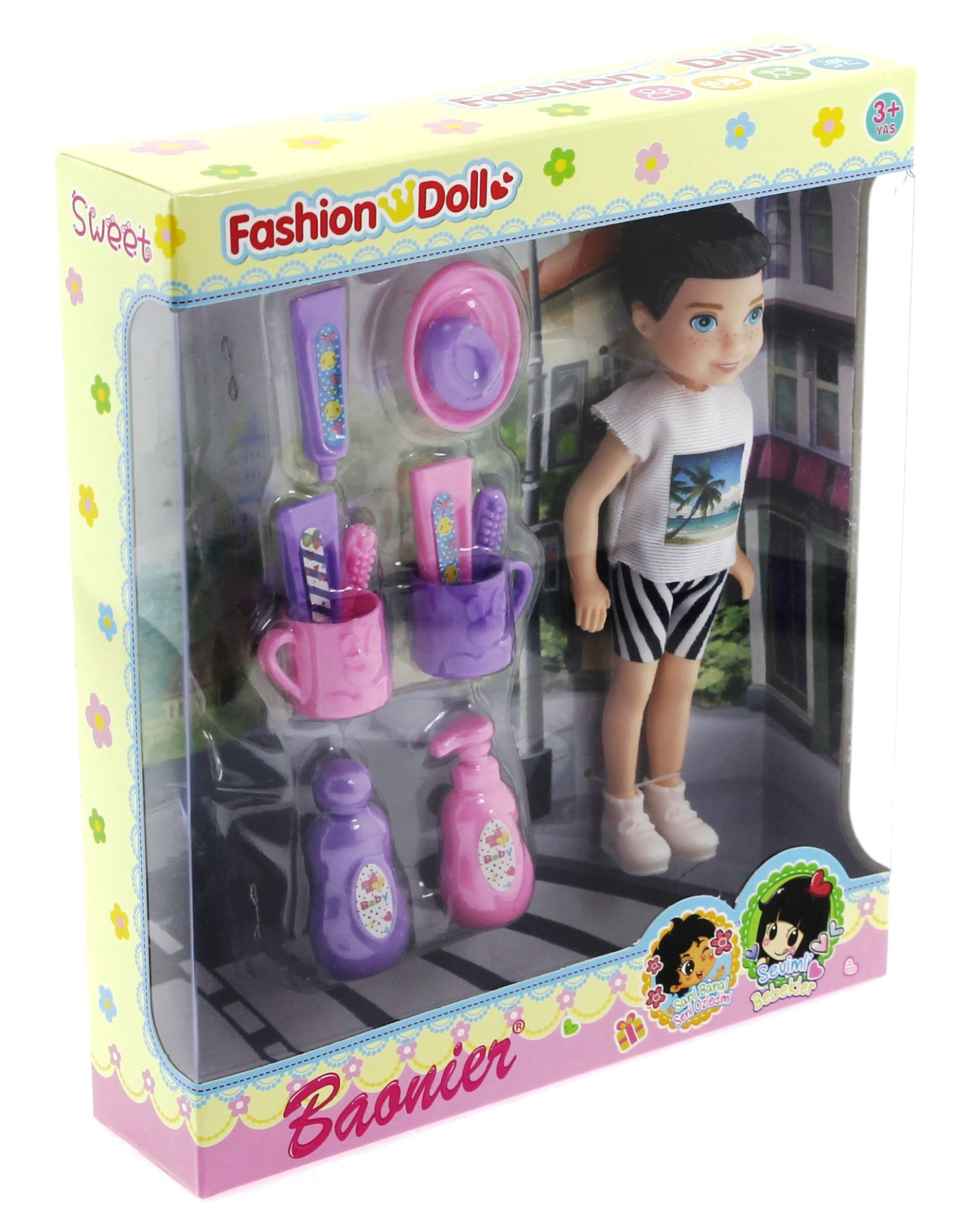 Baonier Erkek Bebek Kişisel Bakım Seti