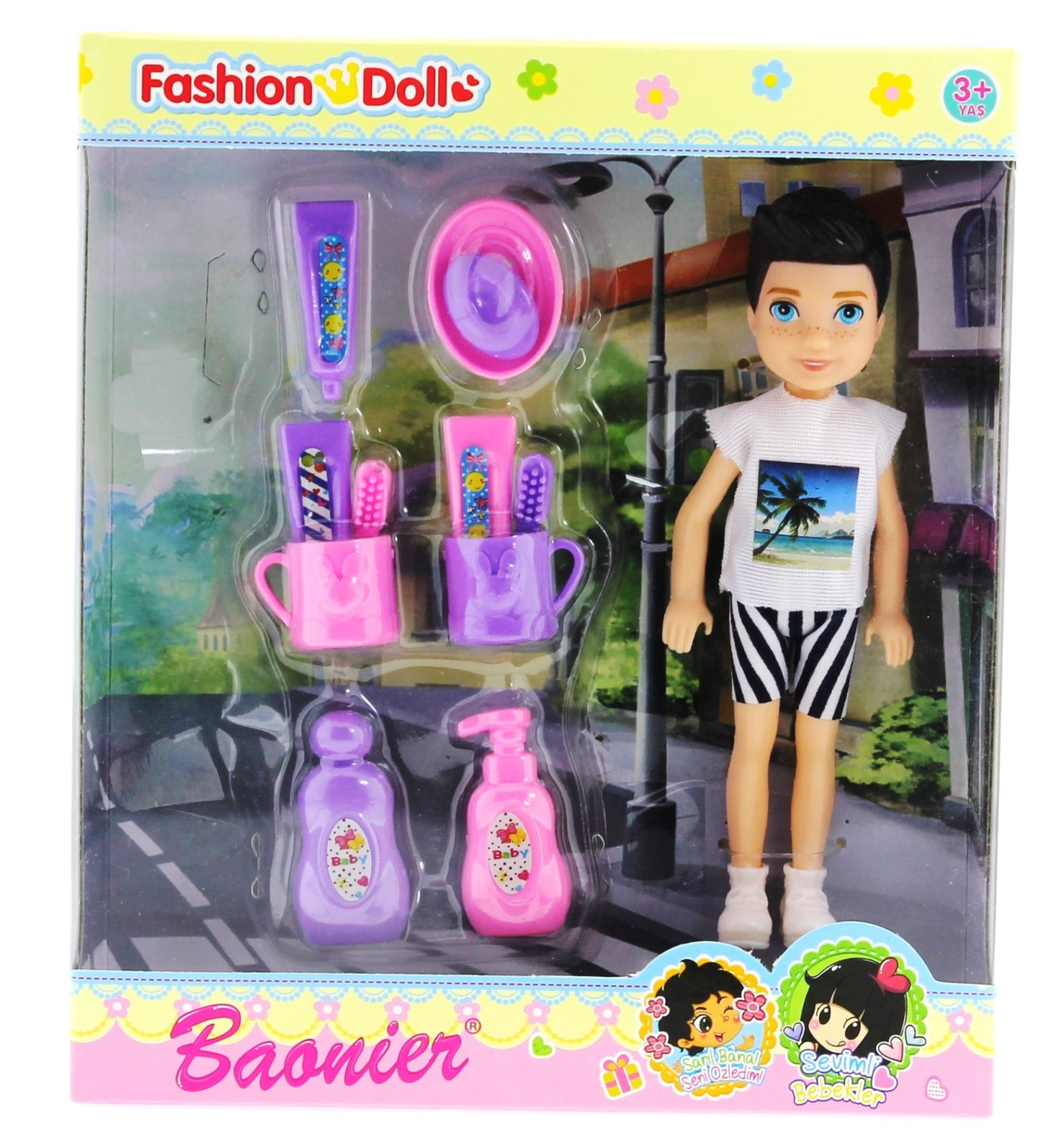 Baonier Erkek Bebek Kişisel Bakım Seti