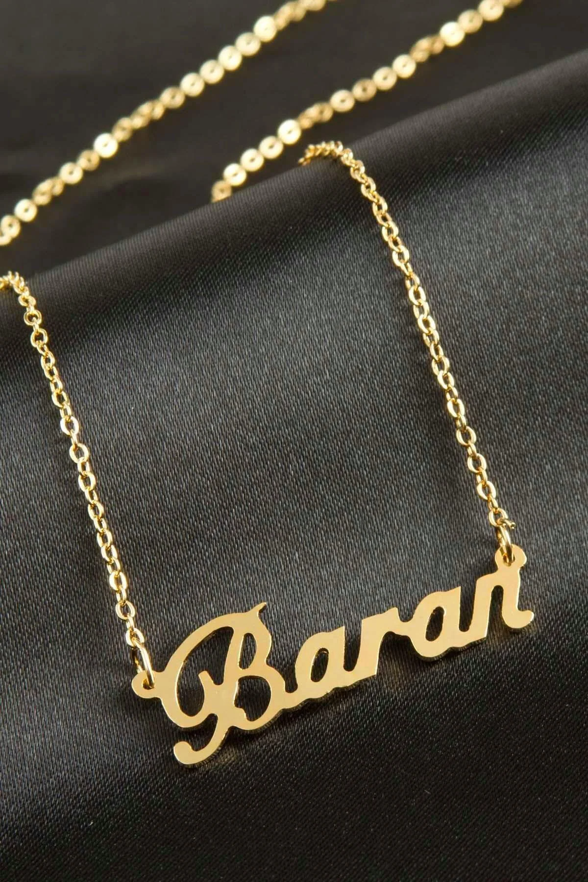 Baran İsimli Kolye (Kişiye Özel) Baran İsimli Kolye (Kişiye Özel)