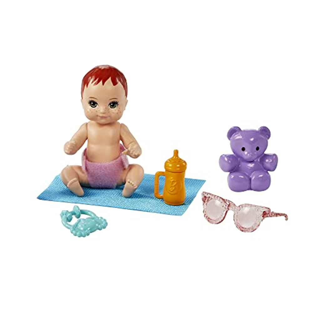 Barbie Bebek Bakıcısı Bebeği ve Aksesuarları Oyun Seti FHY97-GXT3