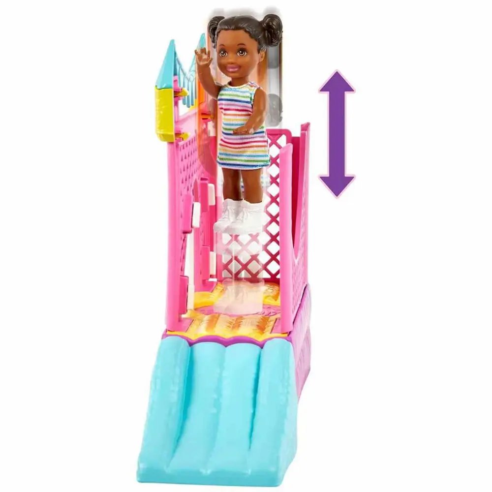 Barbie Bebek Bakıcısı Skipper Oyun Evi Seti HHB67 Barbie Bebek Bakıcısı Skipper Oyun Evi Seti HHB67